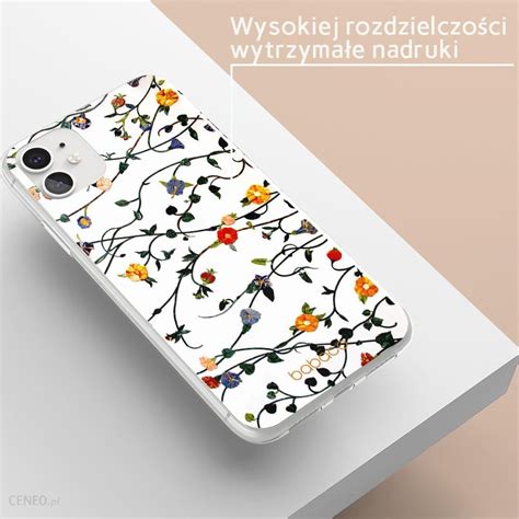 Etui Kwiaty 008 Babaco Nadruk pełny Biały Producent Huawei Model P30