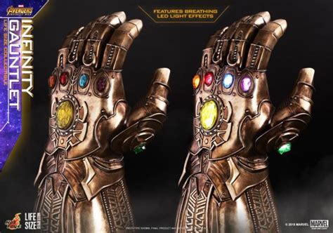 Hot Toys Infinity Gauntlet Life Size Replica Up For Order Marvel Toy