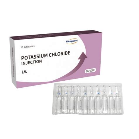 Gmp Potassium Chloride Injection G Ml Medicine And Injection