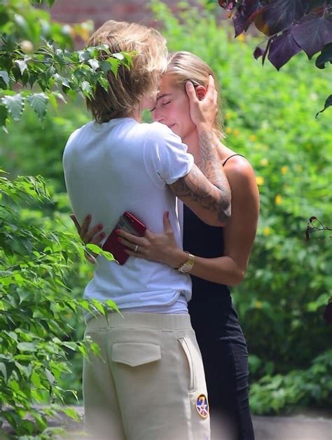 Hailey Baldwin And Justin Bieber Out Kissing In New York 07 01 2018 Hawtcelebs