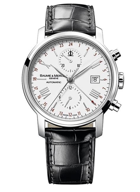 Baume Mercier New Classima Executives XL Collection XL Dual Time