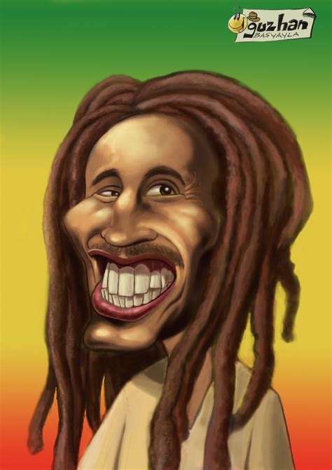 Bob marley cartoon by oguzhangsf on DeviantArt