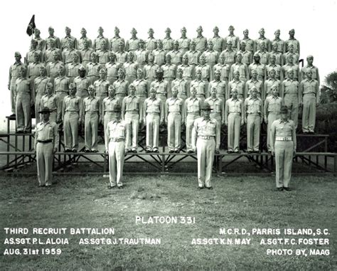 1948 59 Mcrd Parris Island 1959 Mcrd Parris Island Platoon 331 The Military Yearbook Project