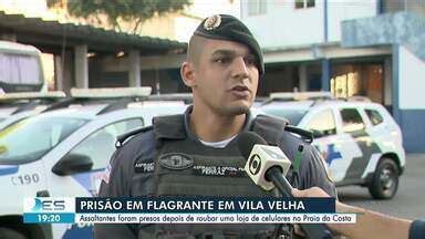 Boa Noite Esp Rito Santo Pris O Em Flagrante Em Vila Velha