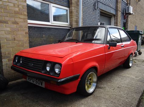 1980 Ford Escort RS2000 Custom Essex Plates On SORN La Flickr