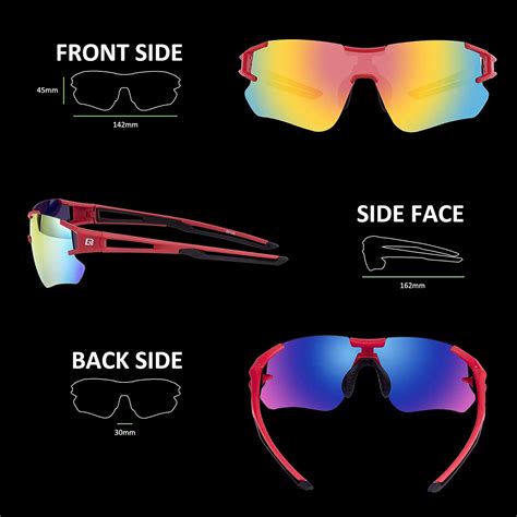 Polarized Cycling Sunglasses With Uv Protection Rockbros