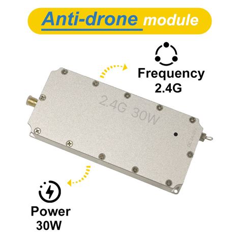 2 4G 2400 2486MHz 50W Ldmos Anti Drone Modules 50W For Anti Drone