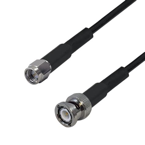 Premium Phantom Cables Times Microwave Lmr 240 Sma Male To Bnc Male Ca