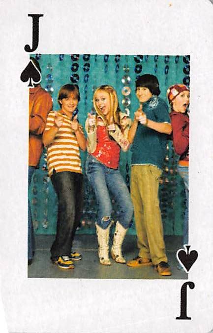 Miley Cyrus Trading Game Card Hannah Montana J With Oliver Lilly