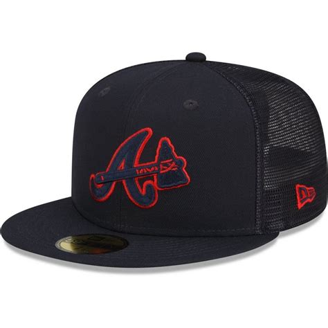 New Era Fitted Cap 59fifty Batting Practice Atlanta Braves Online