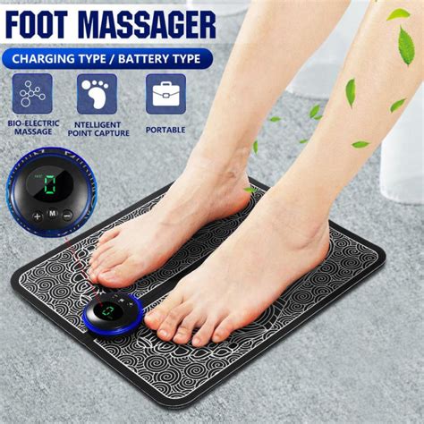 Alat Pijat Kaki Ems Foot Massager Elektrik Terapi Powered Electric