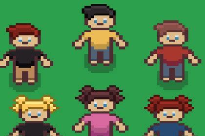 Pixel Art Animated Characters | Game Content Shopper – Unity Asset ...