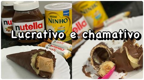 FAÇA E VENDA ninho nutella RECEITA FÁCIL E LUCRATIVA ROTINA