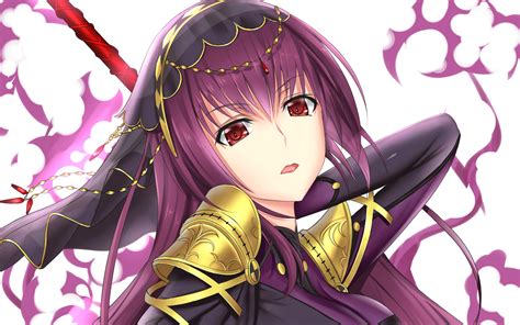 Scathach Hd Wallpaper Fategrand Order Anime