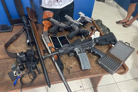 Pm Desarticula Grupo Criminoso E Apreende Armas Na Zona Rural De Camet