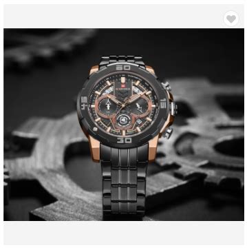 Naviforce Rgb Men Watches Luxury Chronograph Quartz Men S Watch