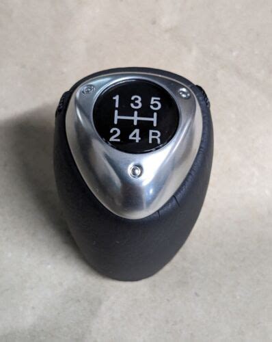 Mazda RX 8 Genuine 5 Speed Leather Shift Knob Manual Transmission 5MT