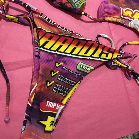 Miaou 2 Piece Bikini Set Worn Once Depop