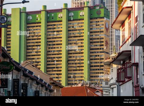 Peoples Park Complex At Chinatown Brutalist Architecture Design In