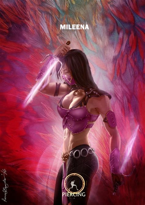 Mortal Kombat X Mileena Piercing Variation By Grapiqkad Deviantart