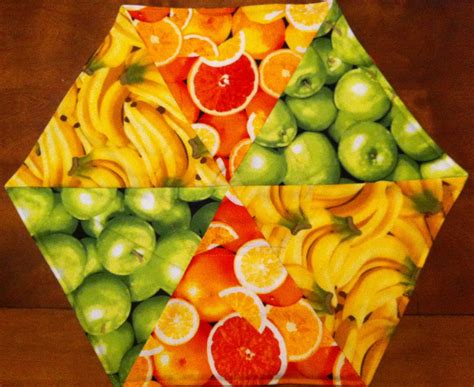 Laurens Quilts Hexagon Placemats
