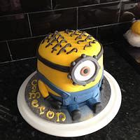 Minion Decorated Cake By Charmaine Cameron Cakesdecor