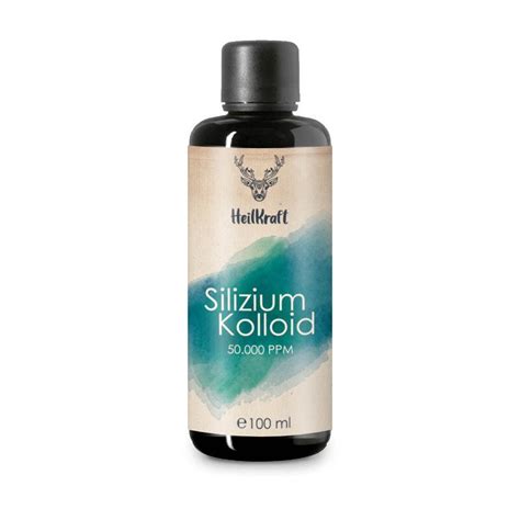 Silizium Kolloid 50 000 Ppm Heilkraft Lebenskraft Manufaktur 100 Ml