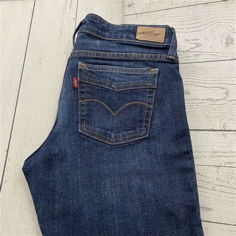 Levis Jeans Levis 545 Womens Size 4 Low Rise Blue Dark Wash