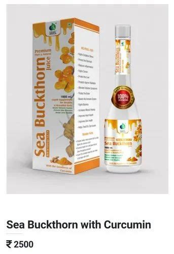 Sea Buckthorn With Curcumin Juice At Rs 2000 Bottle Buckthorn Juice