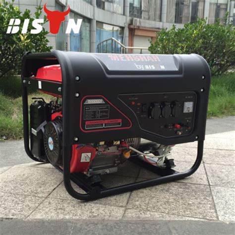 Bisonchina Gasoline Power 5kw Silent Generator Gasoline Power