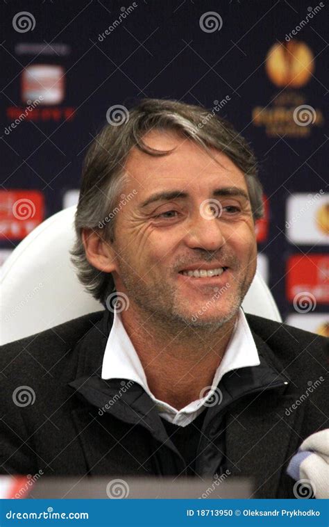 Roberto Mancini of Manchester City Editorial Image - Image of football ...