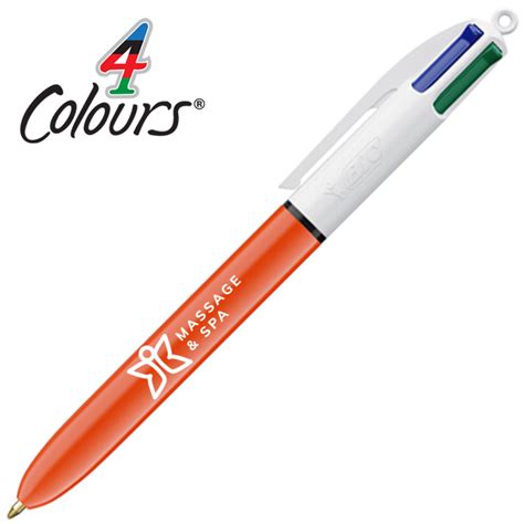 4imprint.ie: BIC® 4 Colours Pen - Fine Point 300821F