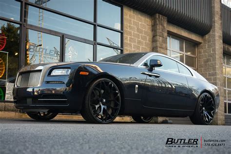 Rolls-Royce Wraith custom wheels Forgiato Drea CL 24x, ET , tire size X ...