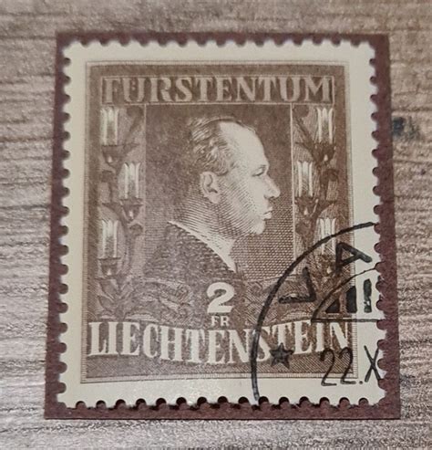 F Rstentum Lichtenstein Mit Dem Stempel Kaufen Auf Ricardo