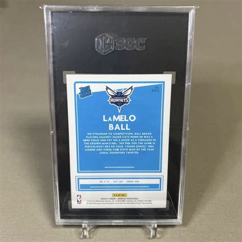 Donruss Lamelo Ball Rc Sgc Nba Card Psa