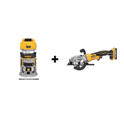 Dewalt Dcw600bwcs571e1 Atomic 20 Volt Max Lithium Ion Cordless Brushless 4 12 In Circular Saw