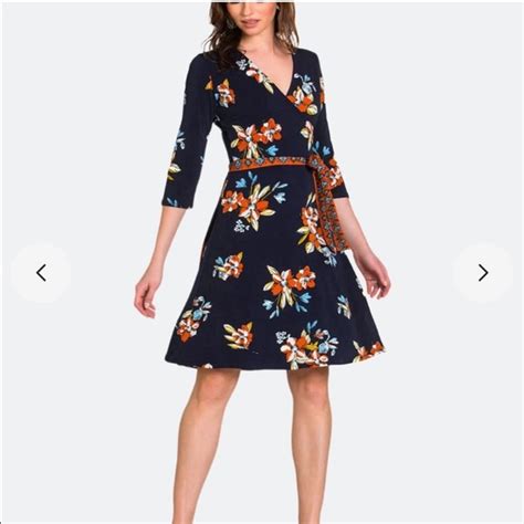 Leota Dresses Nwt Leota Perfect Wrap Dress In Santa Barbara Floral