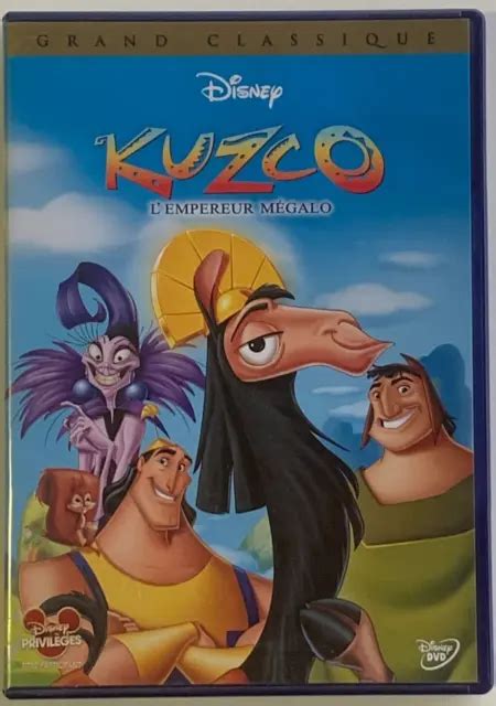 KUZCO L EMPEREUR MEGALO Dvd Walt Disney Grand Classique EUR 7 95