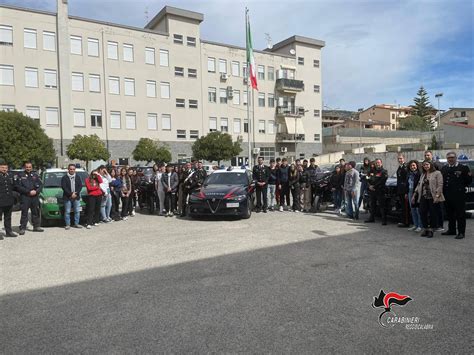 Roccella Jonica Rc La Compagnia Carabinieri Locale Incontra Le