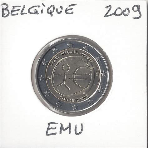 Belgique 2009 2 EURO COMMEMORATIVE E M U SUP Gonçalves Lobo Numismatique