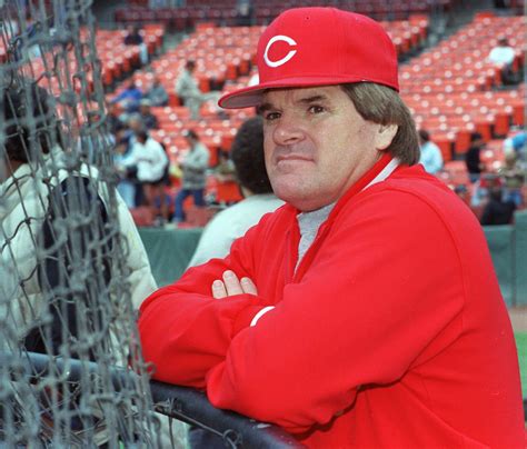 Pete Rose Old Photo Of The Day Pete Rose In 1988 As Cincys