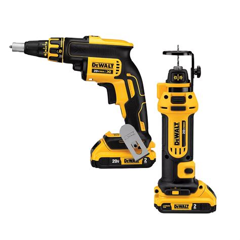 DEWALT 20V MAX XR Lithium-Ion Cordless Brushless Drywall Screwgun ...