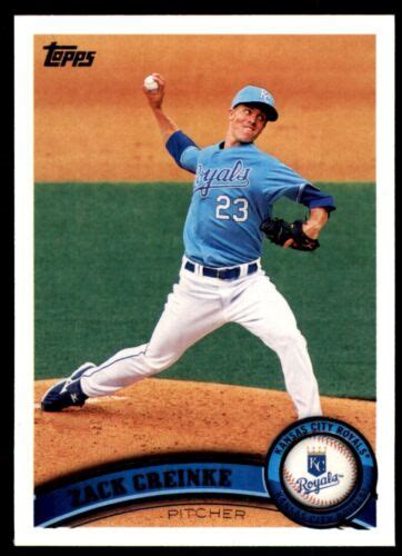 2011 Topps 108 Zack Greinke Kansas City Royals EBay