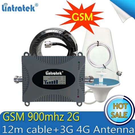 Lintratek GSM 900Mhz 2G Mobile Phone Cellular Signal Booster GSM 900