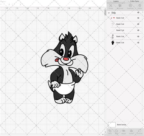 Sylvester Baby Looney Tunes Svg Dxf Eps Png Svgshopart