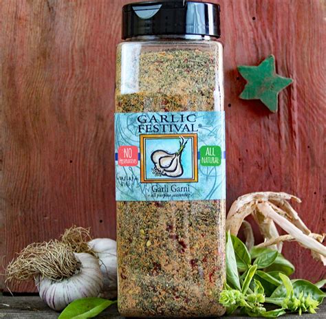 Garlic Festival Foods Garli Garni All Purpose Garlic Seasoning 28 Oz