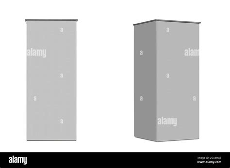 HardBox of luxury product isolated on white Stock Photo - Alamy