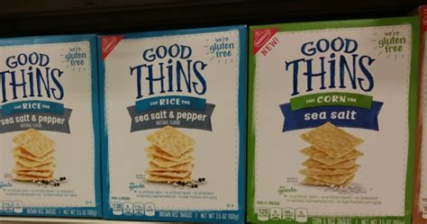 Target: Good Thins Gluten-Free Crackers Only $1.18 Per Box