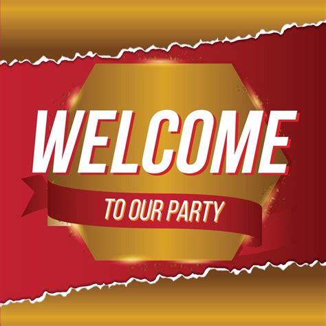 Welcome Concept Colorful Letters Background Style Banner Design With