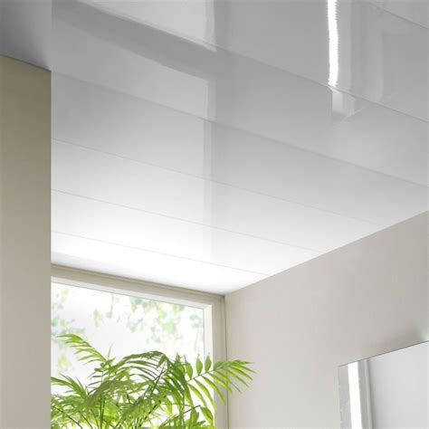 Wetroom PVC White Gloss Ceiling Panel 2700 X 250 X 5mm 2 7m2